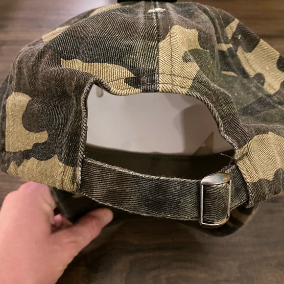 Mama Embroidered Camo Camouflage Distressed Baseball Hat Cap - Picture 3 of 3